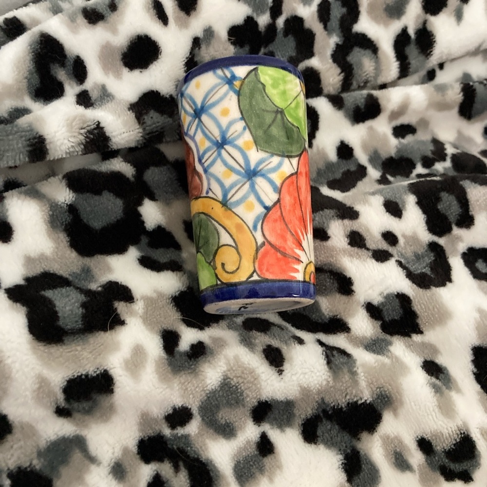 Mexican candle holder